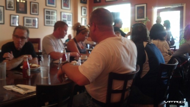 Lunch at the Red Rose